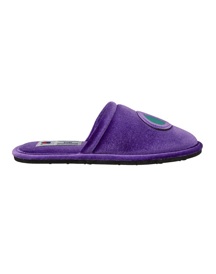 Pantuflas Champion Mujer - Sleepover Velvet ( Moradas ) 0573462-OF